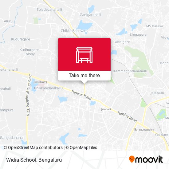 Widia School map