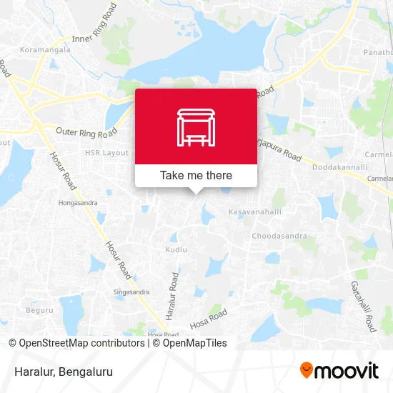Haralur map