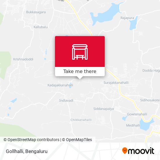 Gollhalli map