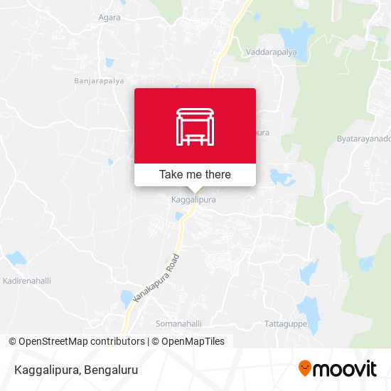 Kaggalipura map