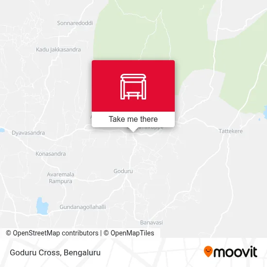 Goduru Cross map