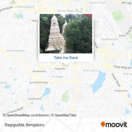 Ragigudda map