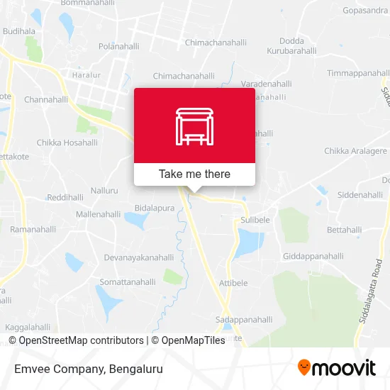 Emvee Company map