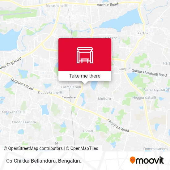 Cs-Chikka Bellanduru map