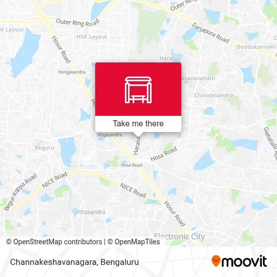 Channakeshavanagara map