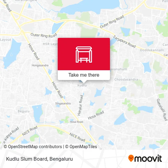 Kudlu Slum Board map