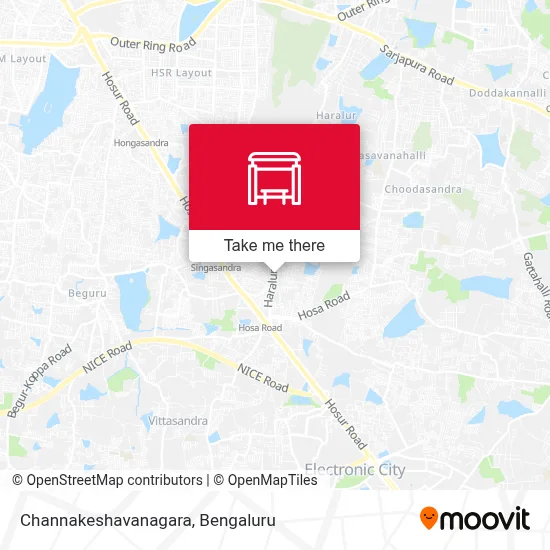 Channakeshavanagara map