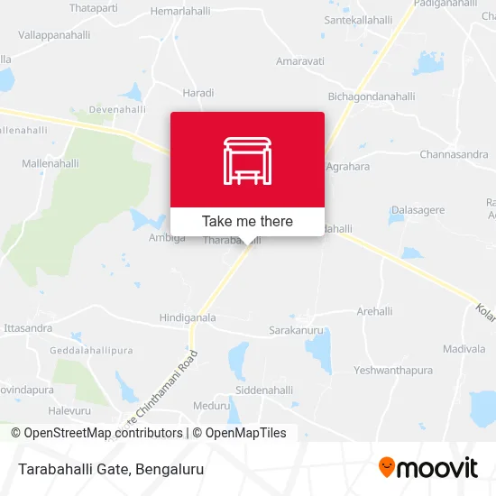 Tarabahalli Gate map