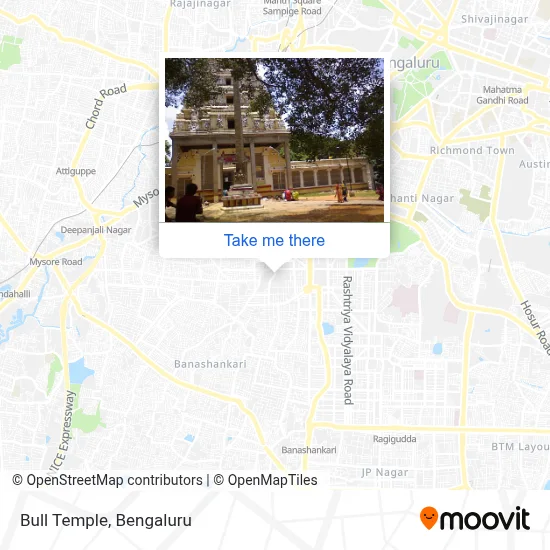 Bull Temple map