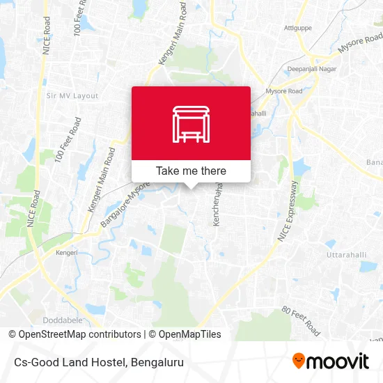 Cs-Good Land Hostel map