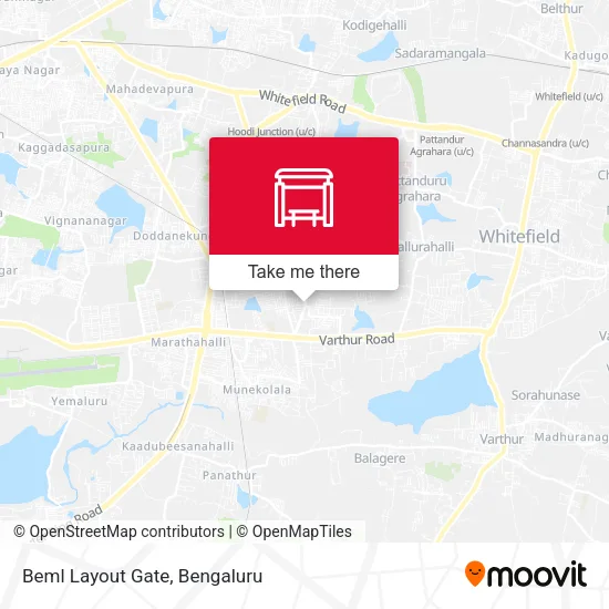 Beml Layout Gate map