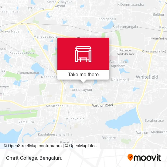 Cmrit College map
