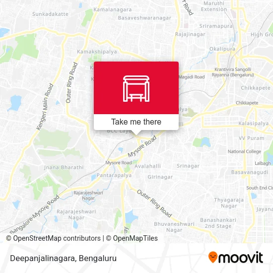 Deepanjalinagara map