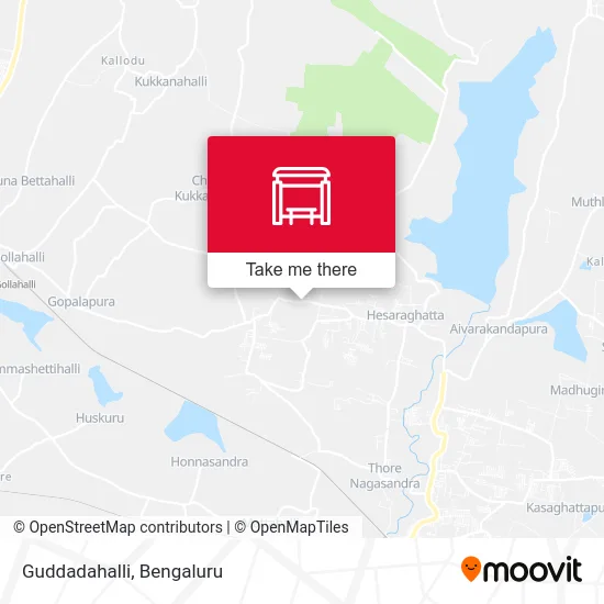 Guddadahalli map