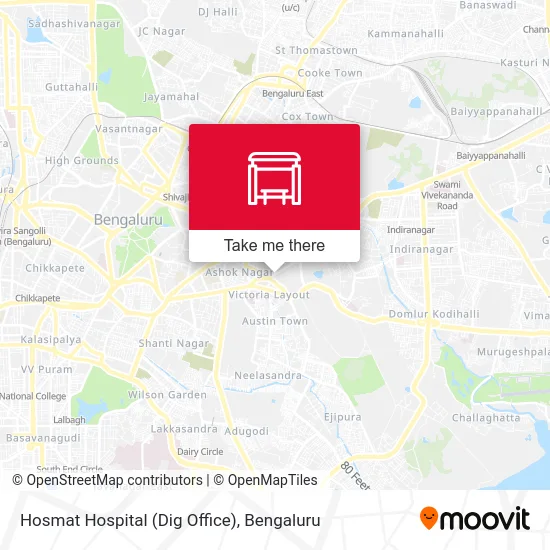 Hosmat Hospital (Dig Office) map