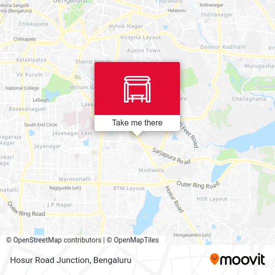 Hosur Road Junction map
