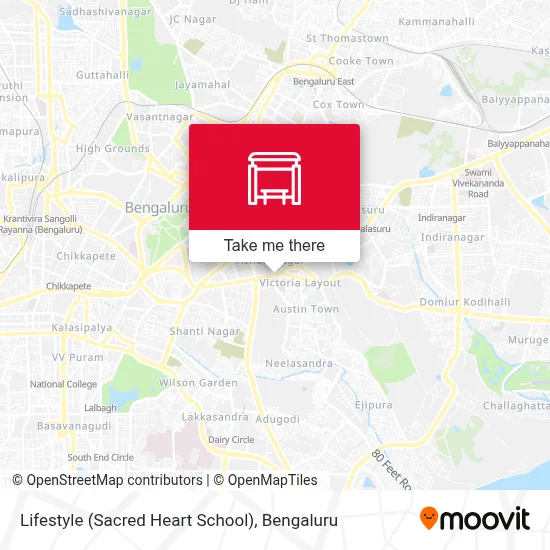 Life Style (Sacred Heart School) map