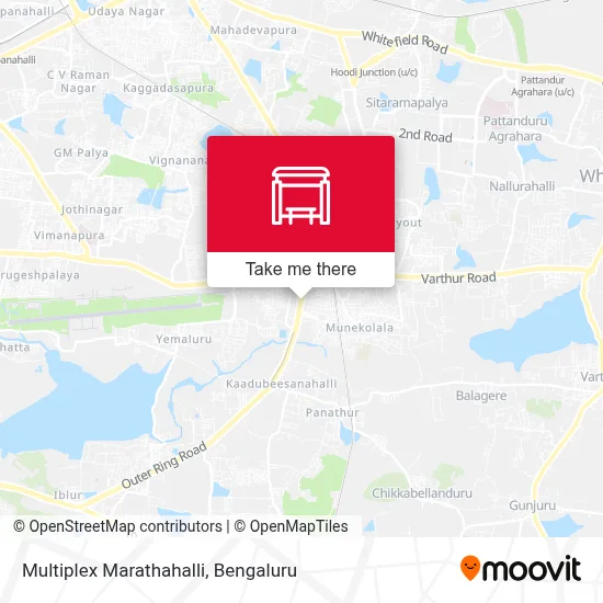 Multiplex Marathahalli map