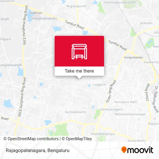 Rajagopalanagara map