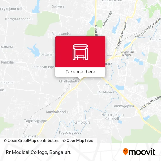 Rr Medical College map