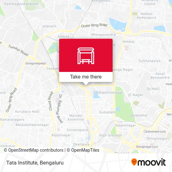 Tata Institute map