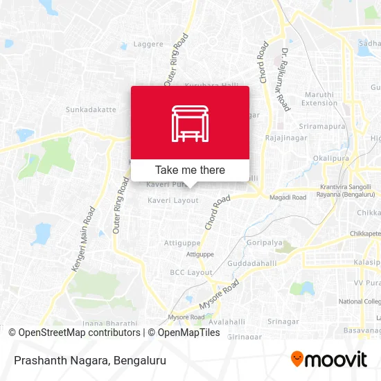 Prashanth Nagara map