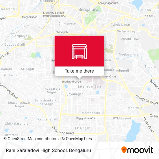 Rani Saraladevi High School map