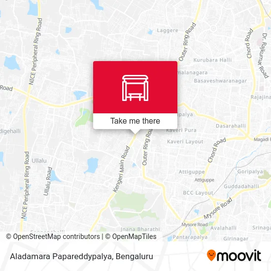 Aladamara Papareddypalya map