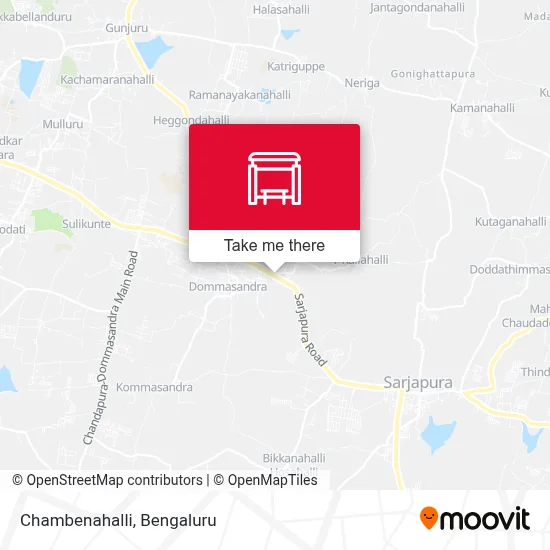 Chambenahalli map