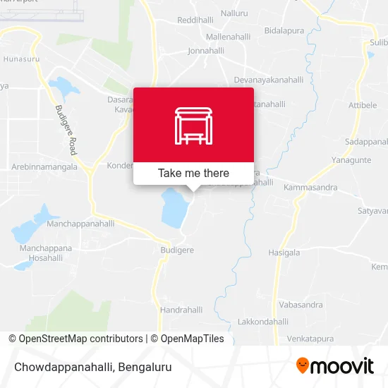 Chowdappanahalli map