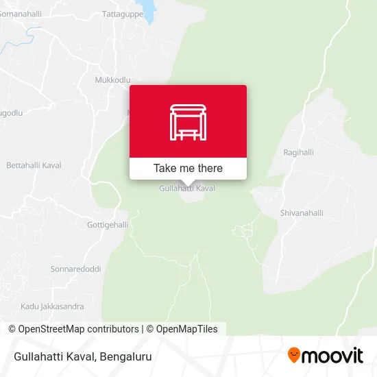Gullahatti Kaval map