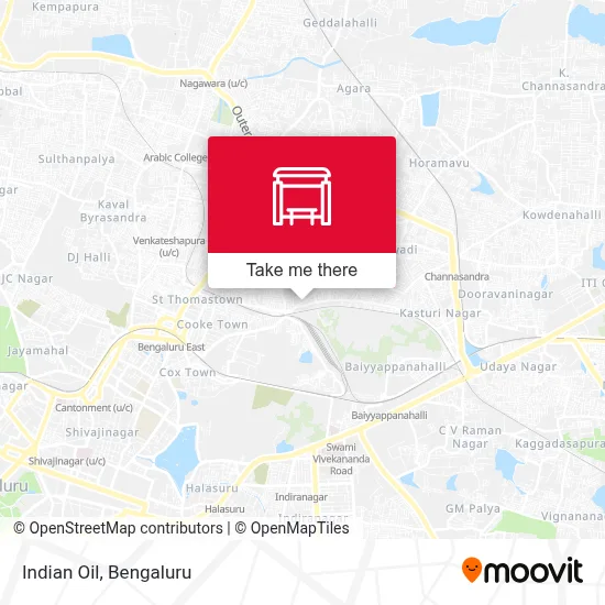 Indian Oil map