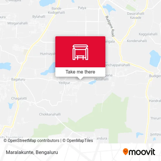 Maralakunte map