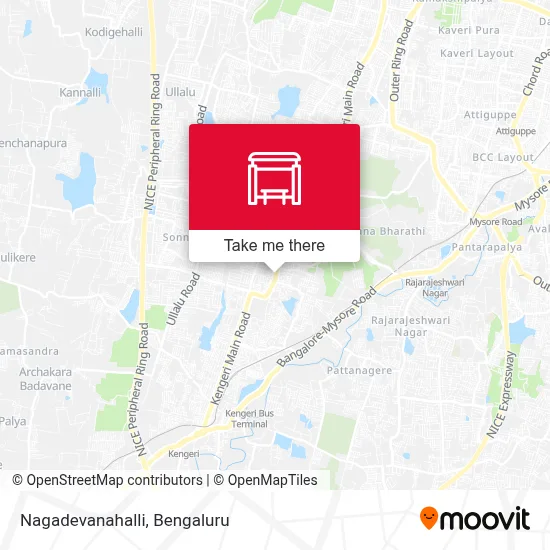 Nagadevanahalli map
