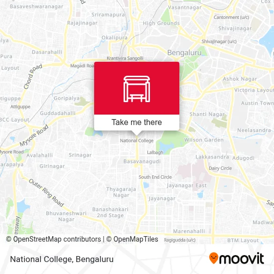 National College map