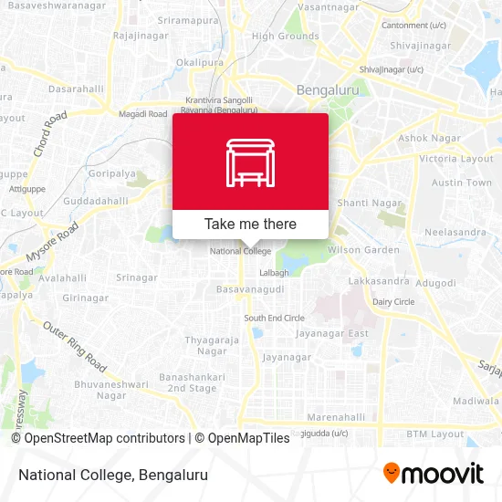 National College map