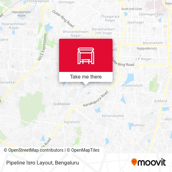 Pipeline Isro Layout map