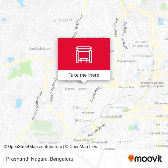 Prashanth Nagara map