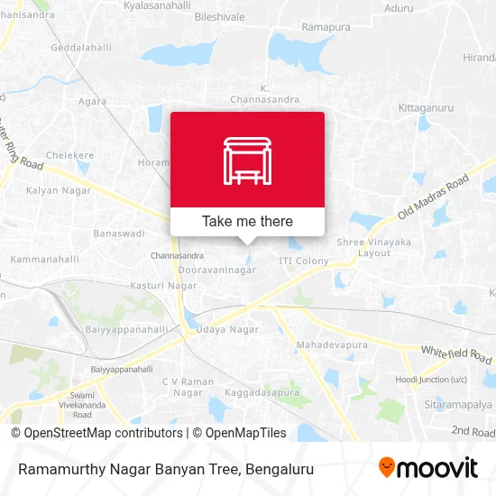 Ramamurthy Nagara Alada Mara map