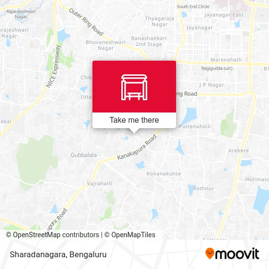 Sharadanagara map