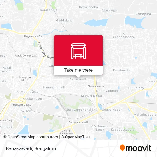 Banasawadi map