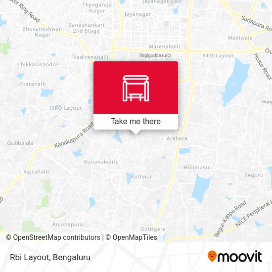 Rbi Layout map
