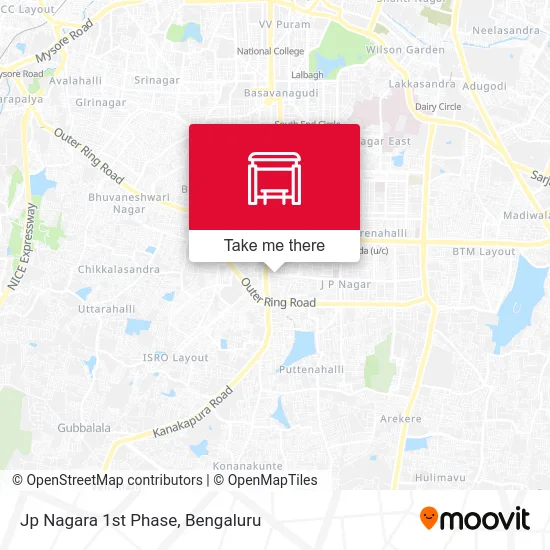 Jp Nagara 1st Phase map