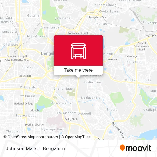 Johnson Market map