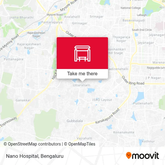 Nano Hospital map