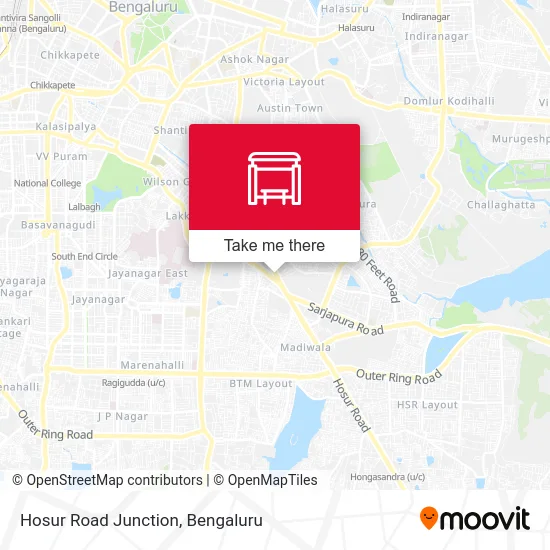 Hosur Road Junction map