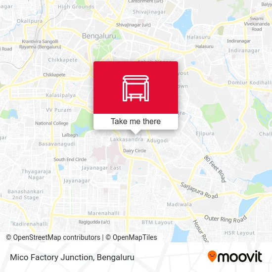 Mico Factory Junction map