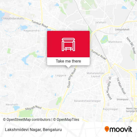 Lakshmidevi Nagara map