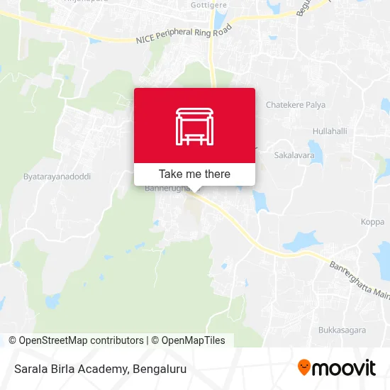 Sarala Birla Academy map