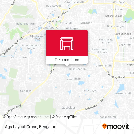 Ags Layout Cross map
